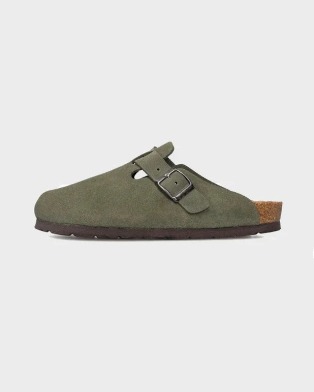 ZUECOS DE GAMUZA - VERDE