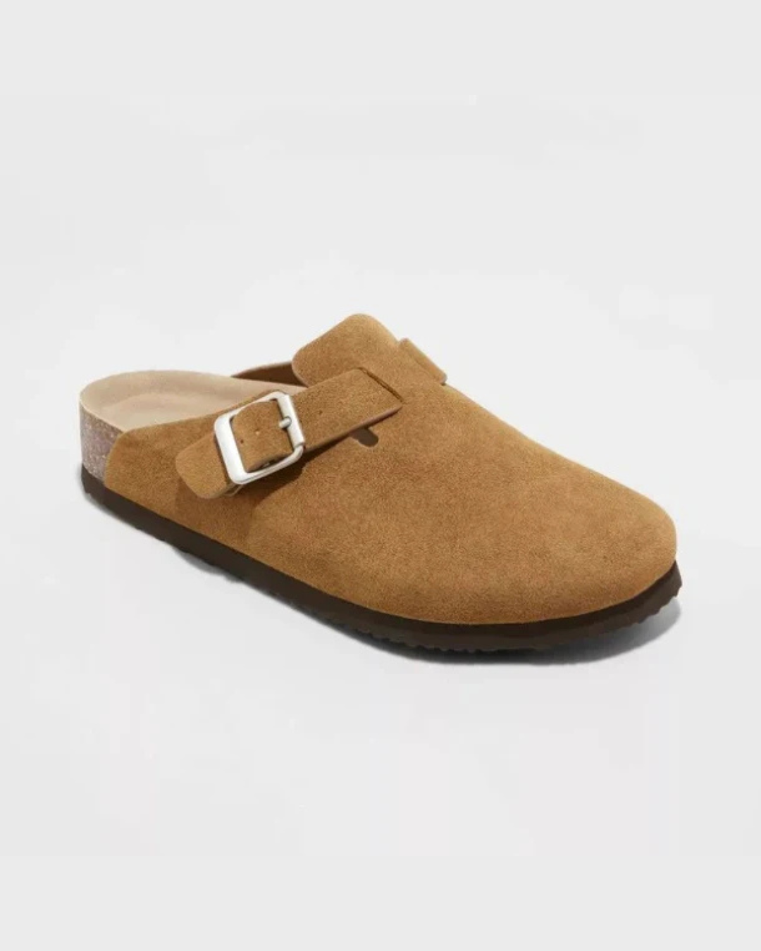 ZUECOS DE GAMUZA - CAMEL