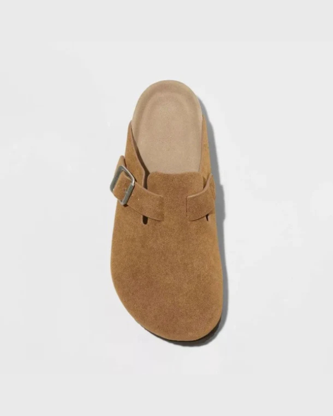 ZUECOS DE GAMUZA - CAMEL