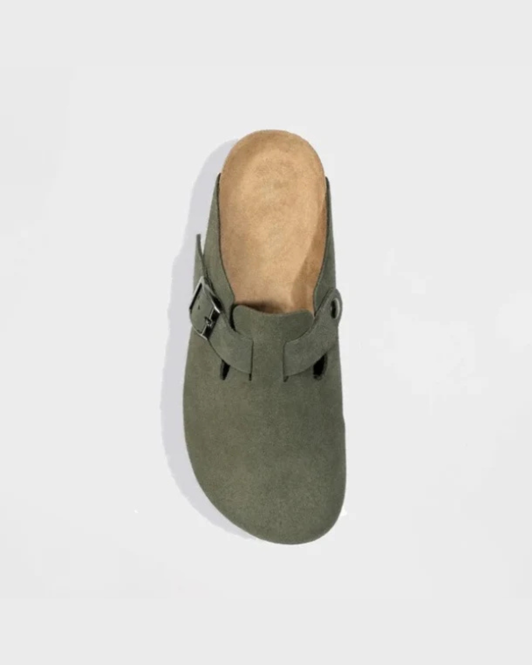 ZUECOS DE GAMUZA - VERDE