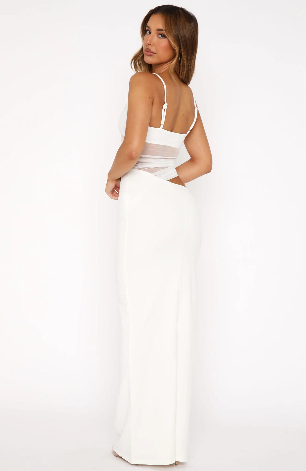 KELLY MAXI VESTIDO - BLANCO