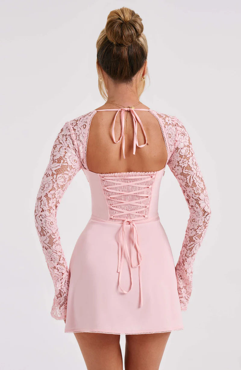 ROSIE MINI VESTIDO - ROSA