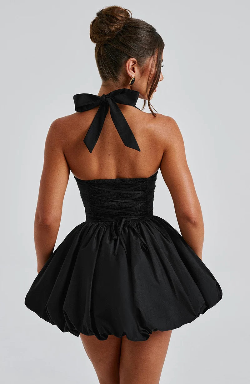 GISELLE MINI VESTIDO - NEGRO