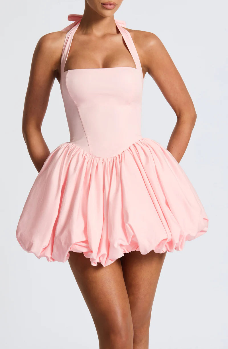 GISELLE MINI VESTIDO - ROSA