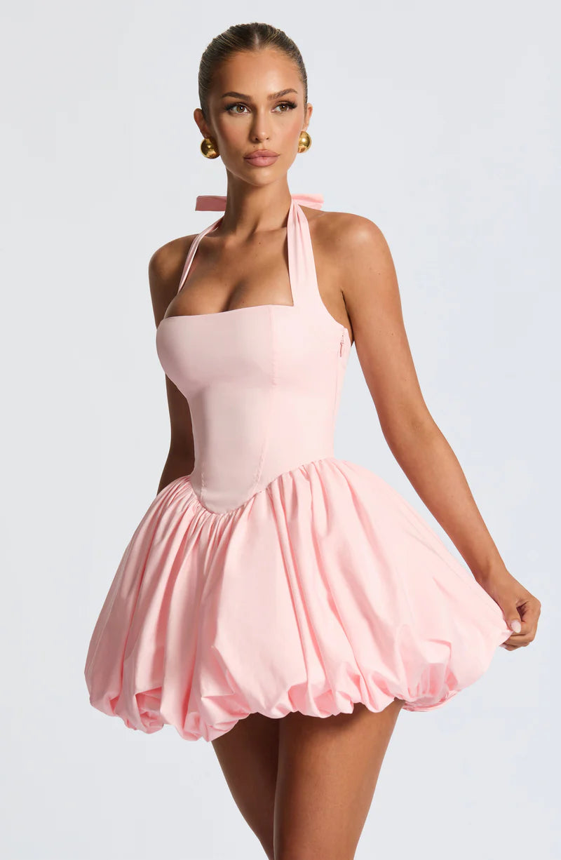 GISELLE MINI VESTIDO - ROSA