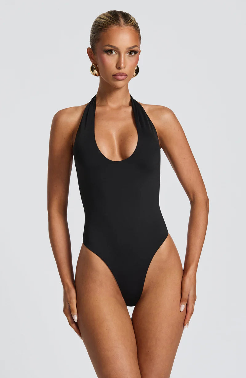 TYRA MAXI VESTIDO SET - NEGRO