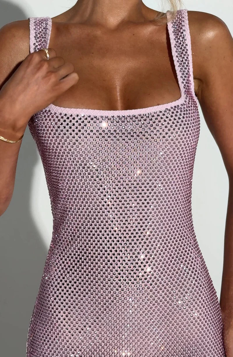 BELLA MINI VESTIDO - ROSA