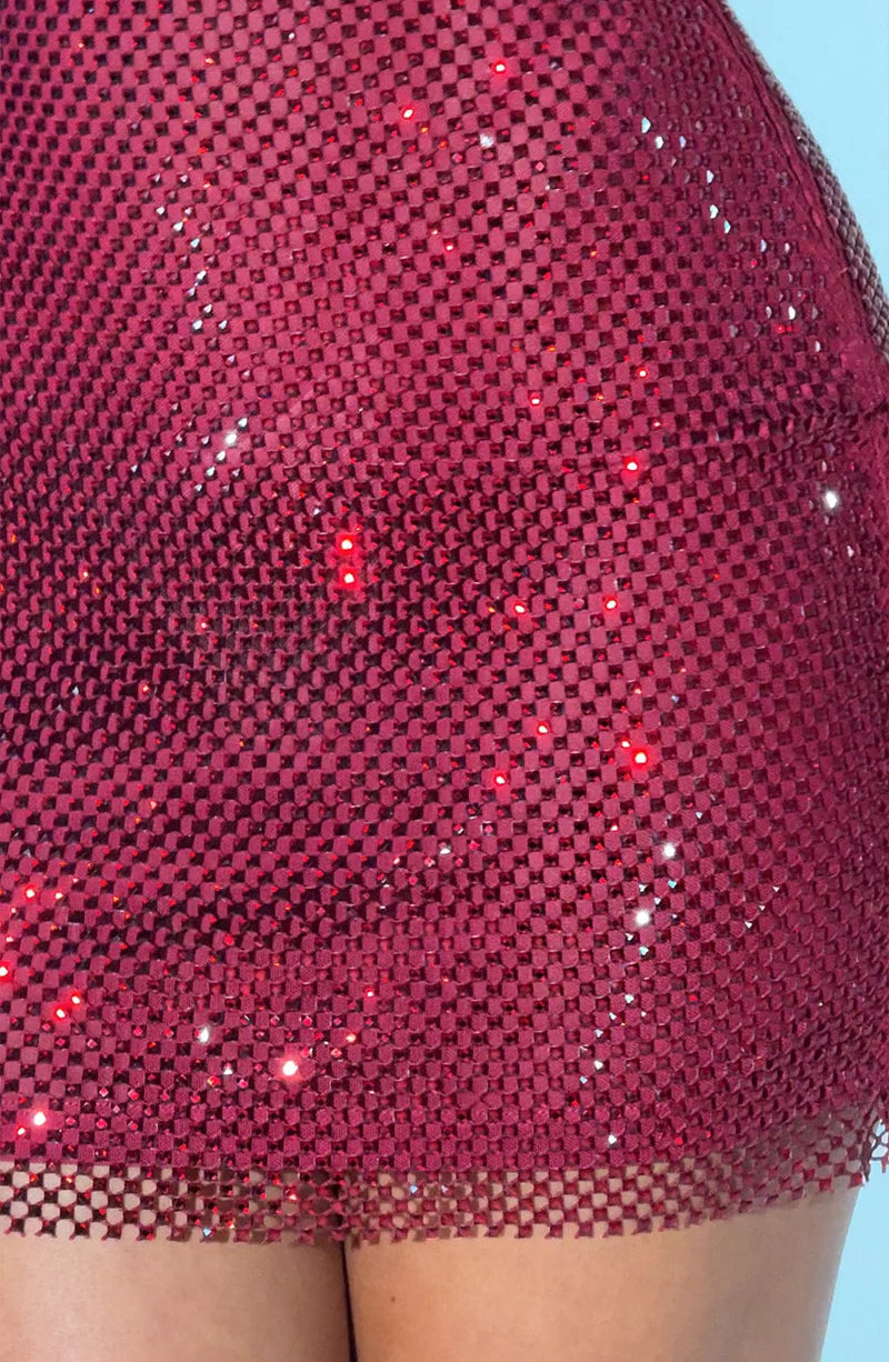 BELLA MINI VESTIDO - ROJO